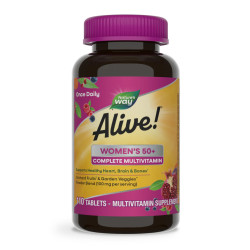 Жувальні вітаміни для жінок - Women's 50+ Complete Multivitamin - 110 таблеток