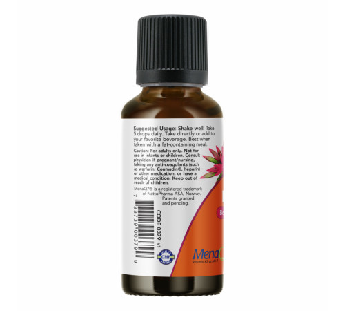 Рідкий вітамін D3 - Liquid Vit D-3 & MK-7 30мл Рідкий вітамін D3 - Liquid Vit D-3 & MK-7 30мл