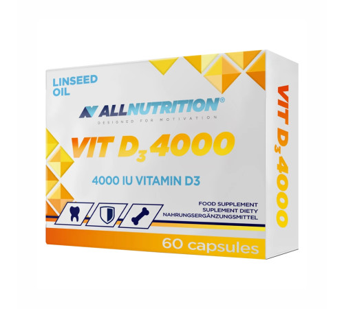 Дієтична добавка Vitamin D3 4000 - 60 капсул Дієтична добавка Vitamin D3 4000 - 60 капсул