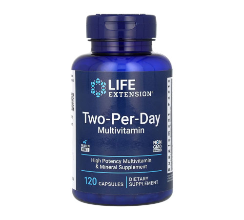 Мультиітамінний комплекс Two-Per-Day Multivitamin - 120 капсул Мультиітамінний комплекс Two-Per-Day Multivitamin - 120 капсул