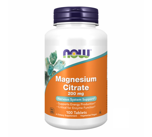 Цитрат магнію (Magnesium Citrate) 200мг - 100 таблеток Цитрат магнію (Magnesium Citrate) 200мг - 100 таблеток