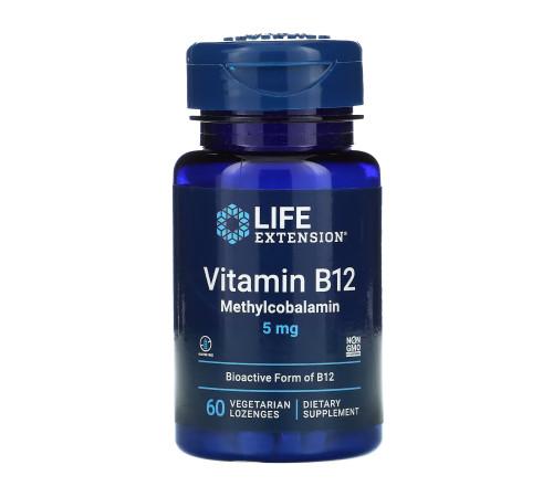 Вітамін B21 / Vitamin B12 Methylcobalamin 5мг - 60 капсул Вітамін B21 / Vitamin B12 Methylcobalamin 5мг - 60 капсул