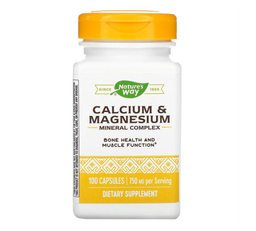 Кальцій і магній (Calcium-Magnesium) - 100 капсул Кальцій і магній (Calcium-Magnesium) - 100 капсул