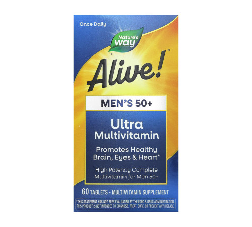 Вітаміни для чоловіків 50+ (Once Daily Men's 50+ Ultra) - 60 таблеток