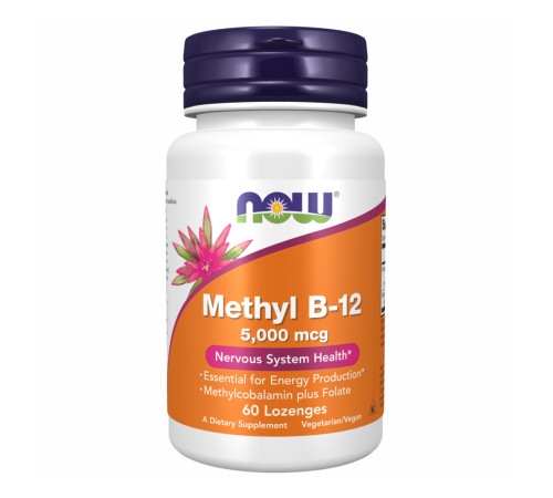 Метил B12 (Methyl B-12) 5000мкг - 60 loz Метил B12 (Methyl B-12) 5000мкг - 60 loz