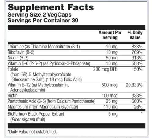 Стрес B Магнієм і гліцинатом Stress B Magnesium Glycinate - 60 капсул Стрес B Магнієм і гліцинатом Stress B Magnesium Glycinate - 60 капсул