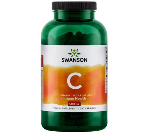 Vitamin C with Rose Hips 1000 mg - 250 caps Vitamin C with Rose Hips 1000 mg - 250 caps