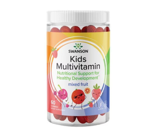Kids Multivitamin - 60 gummies Mixed fruit Kids Multivitamin - 60 gummies Mixed fruit