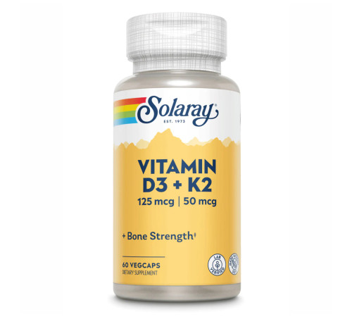Вітамін Vitamin D3 + K2 5000IU - 60 капсул Вітамін Vitamin D3 + K2 5000IU - 60 капсул