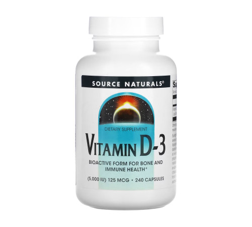 Вітамін Vitamin D-3 5000 IU - 240 капсул Вітамін Vitamin D-3 5000 IU - 240 капсул