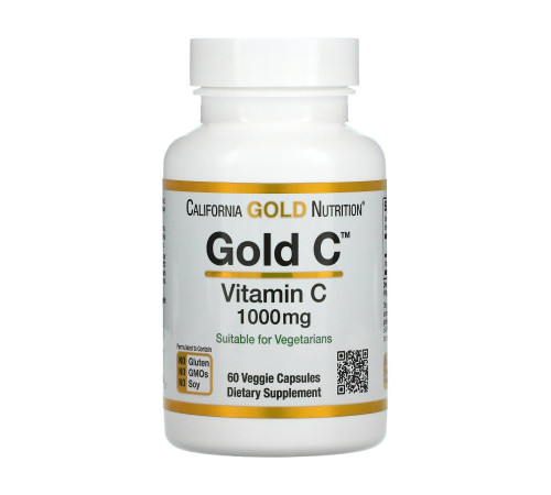 Вітамін Gold Vitamin C 1000мг - 60капсул Вітамін Gold Vitamin C 1000мг - 60капсул