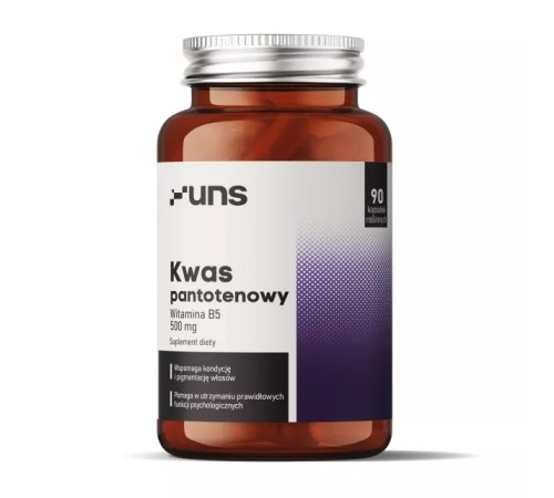 Kwas Pantotenowy UNS Vitamins - 90caps