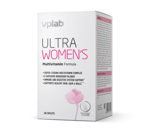Мультивітаміни для жінок Ultra Women Multivitamin - 180 капсул Мультивітаміни для жінок Ultra Women Multivitamin - 180 капсул