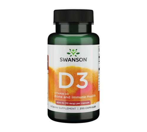 Vitamin D-3 400iu - 250caps Vitamin D-3 400iu - 250caps