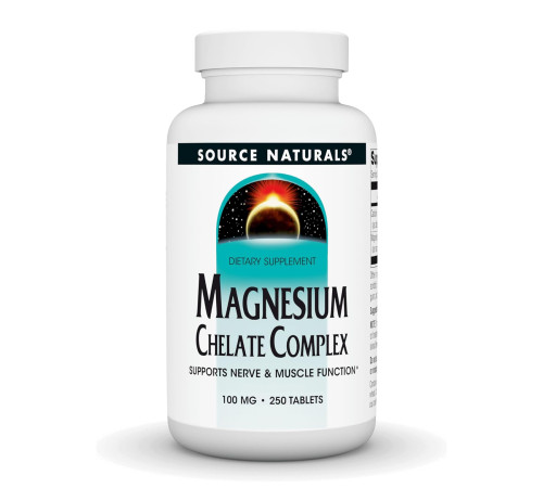 Комплекс хелата магнію Magnesium Chelate Complex 100мш - 250 таблеток Комплекс хелата магнію Magnesium Chelate Complex 100мш - 250 таблеток
