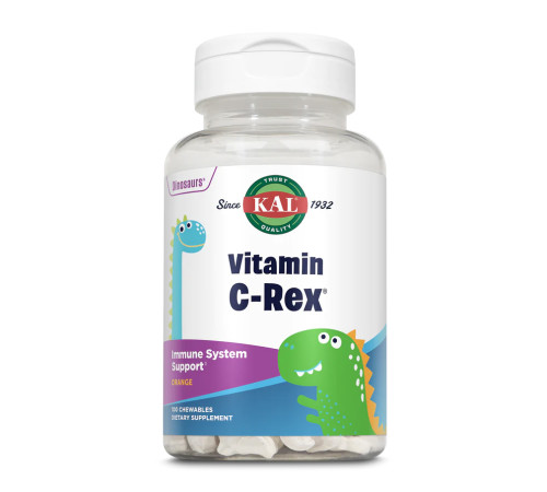 Вітамін C-Rex 100mg - 100 жувальних цукерок (Апельсин) Вітамін C-Rex 100mg - 100 жувальних цукерок (Апельсин)