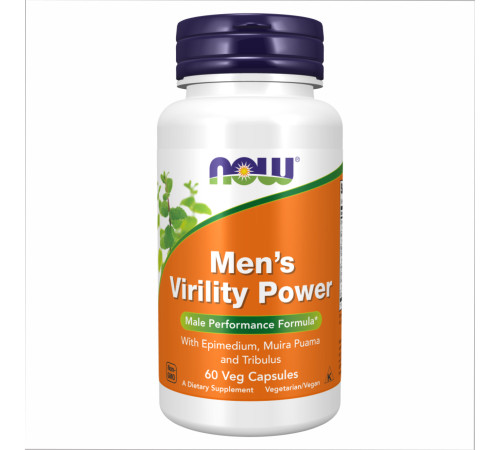Men's Virility Power Now Foods - 60 vcaps