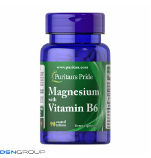 Магній Magnesium Vitamin B6 - 90 таблеток