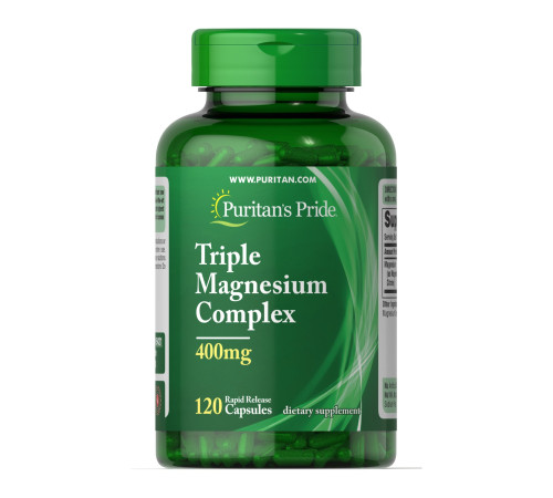 Потрійний магнієвий комплекс (Triple Magnesium Complex) 400мг - 120 капсул