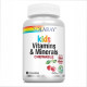 Дитячі вітаміни та мінерали Children's Vitamins & Minerals Chewable - 60 капсул (Чорна вишня)