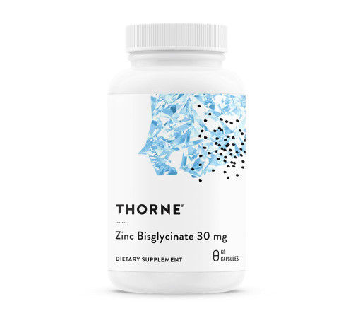 Цинк бісгліцинат (Zinc Bisglycinate) 30мг - 60 капсул Цинк бісгліцинат (Zinc Bisglycinate) 30мг - 60 капсул