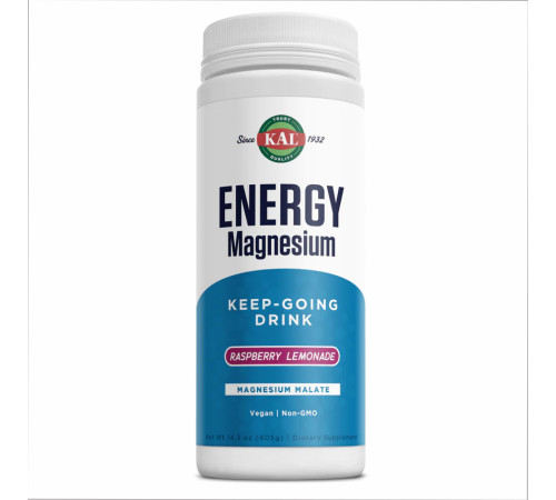 Energy Magnesium 325mg - 14.3oz Raspberry Lemonade