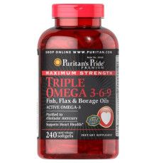 Triple Omega 3-6-9 Maximum Strength - 240Softgels