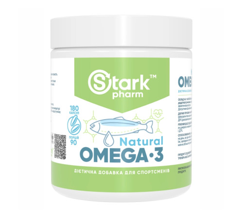 Natural Omega 3 Stark Pharm - 180caps Natural Omega 3 Stark Pharm - 180caps