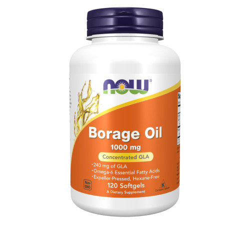 Borage Oil 1000 mg Now Foods - 120 sgels