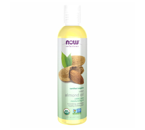 Organic Almond Oil Now Foods - 8 oz Organic Almond Oil Now Foods - 8 oz