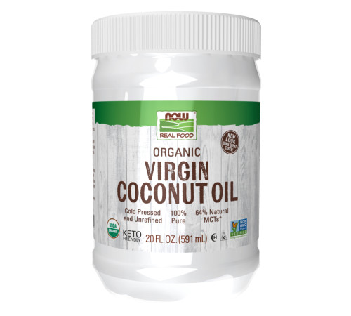 Organic Coconut Oil Virgin Now Foods - 20 oz Organic Coconut Oil Virgin Now Foods - 20 oz