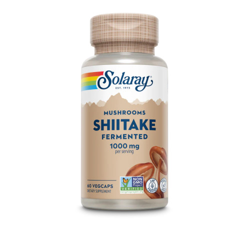 Ферментований екстракт гриба шиїтаке (Fermented Shiitake Mushroom) 1000мг - 60 капсул Ферментований екстракт гриба шиїтаке (Fermented Shiitake Mushroom) 1000мг - 60 капсул