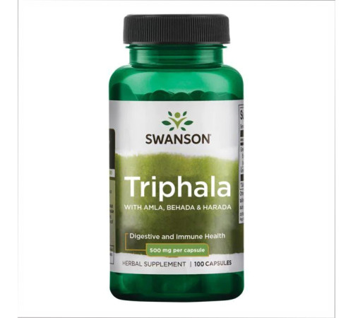 Трифала Triphala 500мг - 100 капсул Трифала Triphala 500мг - 100 капсул