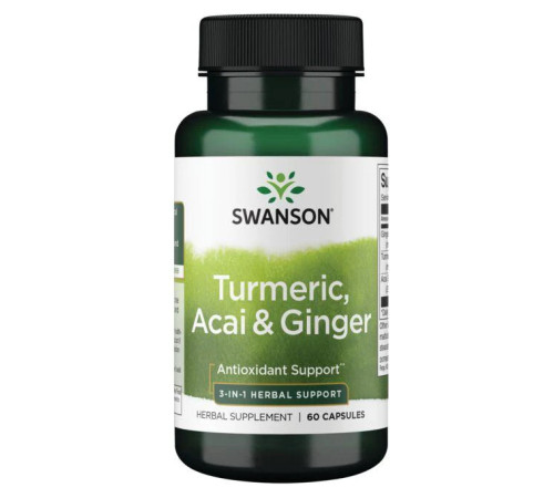 Turmeric Acai Ginger 3-IN-1 - 60caps Turmeric Acai Ginger 3-IN-1 - 60caps