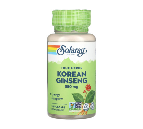 Корінь корейського женьшеню (Korean Ginseng Root) 550мг - 50 капсул Корінь корейського женьшеню (Korean Ginseng Root) 550мг - 50 капсул