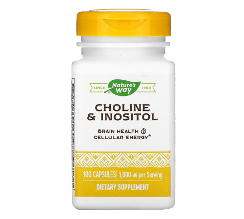 Холін та інозитол (Choline & Inositol) 100 caps Холін та інозитол (Choline & Inositol) 100 caps