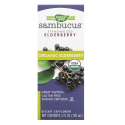 Organic Sambucus Original Nature's Way - 4 oz