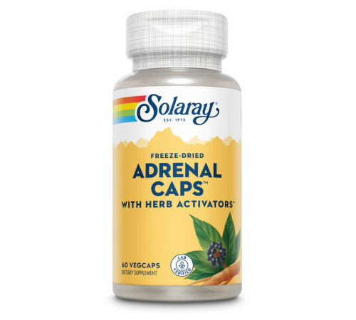 Адренал Solaray Adrenal 170мг - 60 капсул Адренал Solaray Adrenal 170мг - 60 капсул