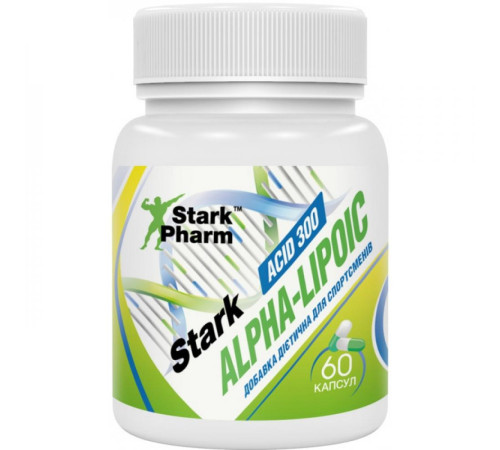 Stark Alpha Lipoid Acid ( ALA ) 300mg - 60tab Stark Alpha Lipoid Acid ( ALA ) 300mg - 60tab