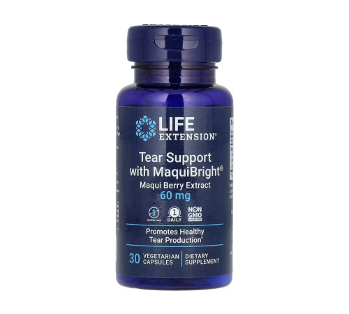 Підтримка сльозових залоз (Tear Support with MaquiBright )60мг - 30 капсул Підтримка сльозових залоз (Tear Support with MaquiBright )60мг - 30 капсул