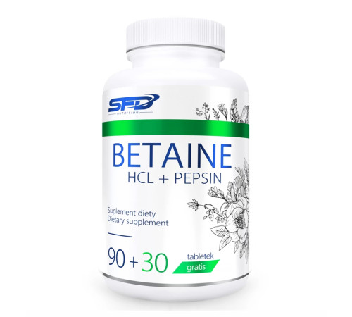 Betaine HCL+Pepsin - 120caps Betaine HCL+Pepsin - 120caps