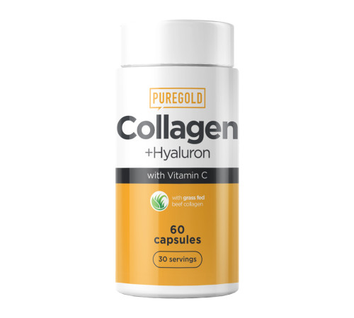 Колаген + капсула з гіалуроном (Collagen + Hyaluron) 60 капсул Колаген + капсула з гіалуроном (Collagen + Hyaluron) 60 капсул