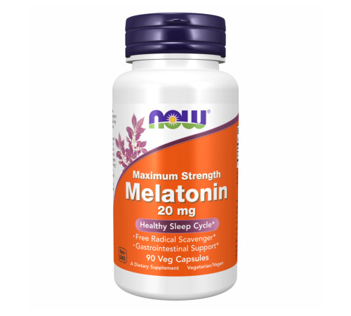 Мелатонін (Melatonin) 20мг - 90 капсул Мелатонін (Melatonin) 20мг - 90 капсул