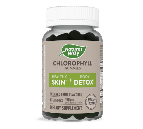 Хлорофіл (Chlorophyll Gummy) - 40 жуйок Хлорофіл (Chlorophyll Gummy) - 40 жуйок