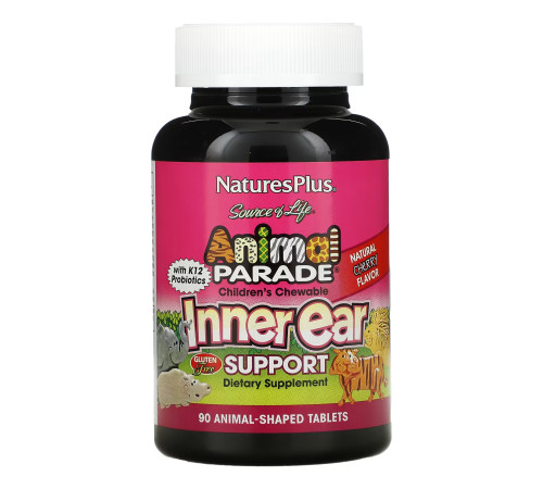 Комплекс для Здоров`я Внутрішнього Вуха - Inner Ear Support Chewable 90 таблеток Комплекс для Здоров`я Внутрішнього Вуха - Inner Ear Support Chewable 90 таблеток