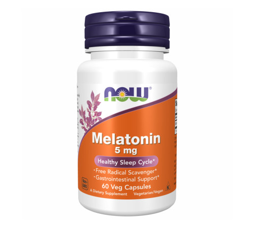 Мелатонін (Melatonin) 5мг - 60 капсул Мелатонін (Melatonin) 5мг - 60 капсул