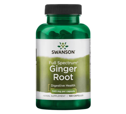 Ginger Root 540mg - 100 caps Ginger Root 540mg - 100 caps