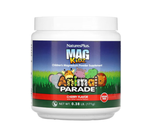 Магній для дітей Animal Parade Kidz Powder - 171г Магній для дітей Animal Parade Kidz Powder - 171г