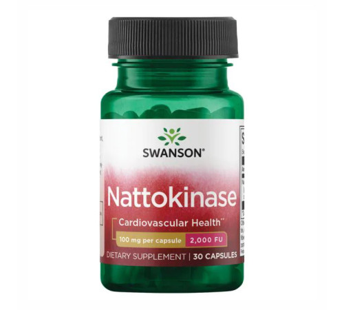 Nattokinase 2,000 Fibrinolytic Units 100 mg - 30caps Nattokinase 2,000 Fibrinolytic Units 100 mg - 30caps