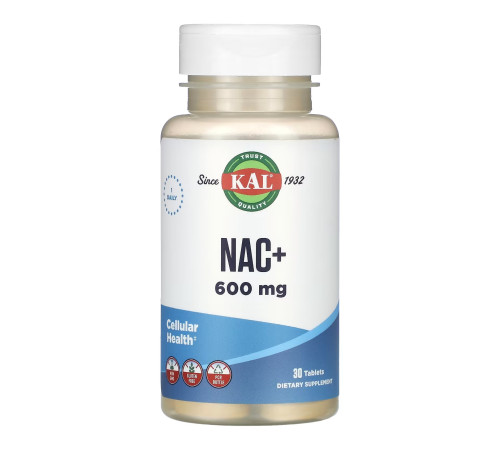 Н-Ацетилцистеин NAC+ 600мг - 30 капсули Н-Ацетилцистеин NAC+ 600мг - 30 капсули